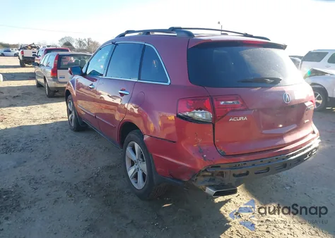 2011 Acura Mdx Technology Package из США, поврежденный, VIN 2HNYD2H63BH509553